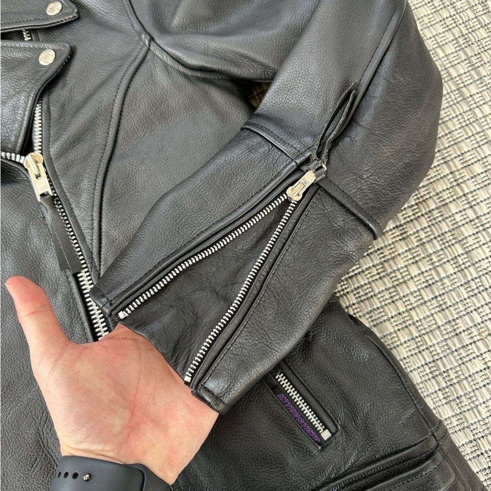 Interstate Leather Lined Moto Jacket - image 8